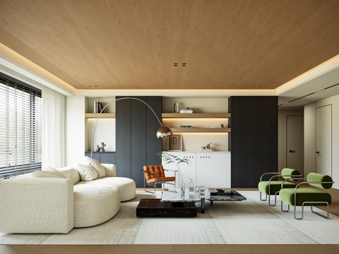 Modern Minimalist Living Room