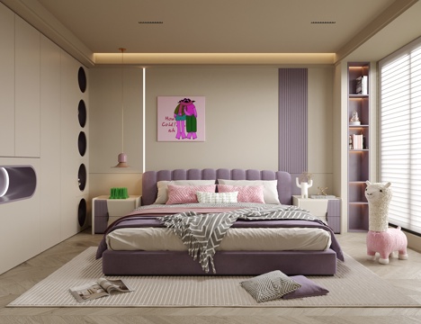 Modern Girls Room kids Bedroom kids Bed