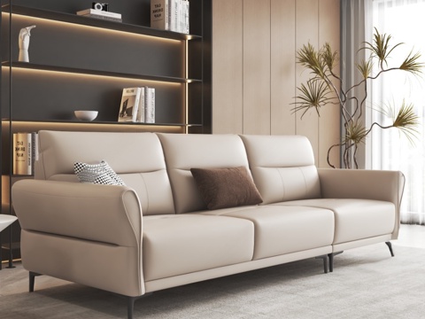 Affordable Luxury Style Modern Multiplayer Sofa