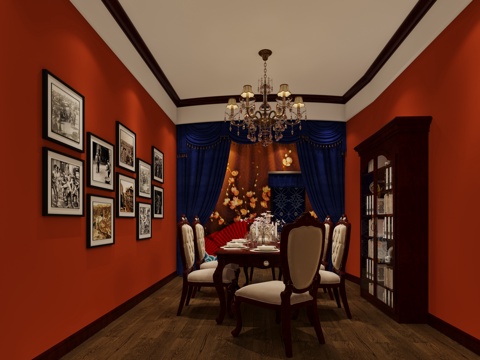 Script Killing Room Republican Style Theme Room