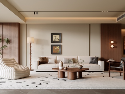 Mid-century Style Living Room