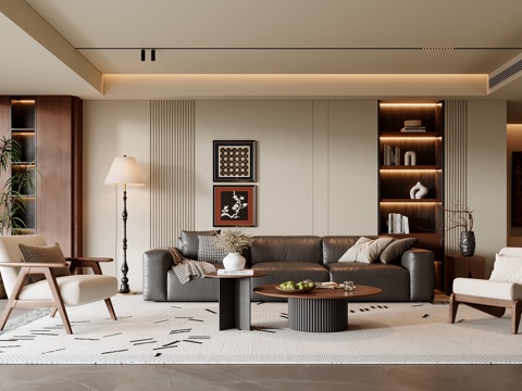 Mid-century Style Living Room