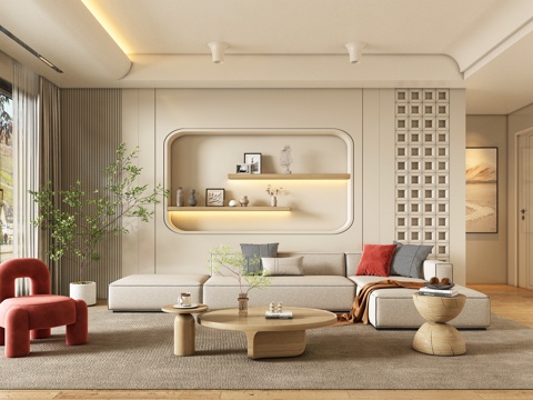 Cream Style living room