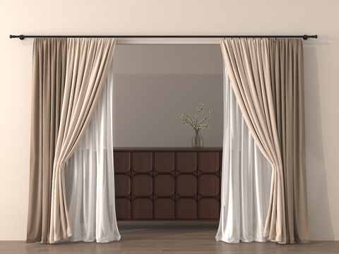curtain fabric curtain gauze curtain