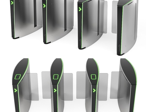 Modern security gate access control machine
