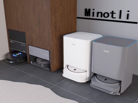 Intelligent sweeping robot mopping machine sweep and drag all-in-one machine medieval sweeping robot cabinet