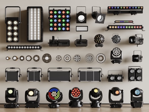 Modern stage lights colored lights stage lights combination