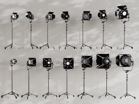 Modern photographic lamps and lanterns, photographic equipment, fill light, live broadcast equipment, studio