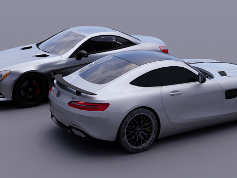 Mercedes-Benz sports car model