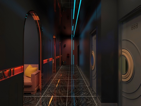 Modern/Bar