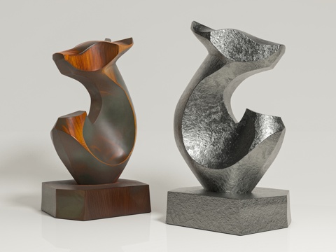 Creative Ornaments Animal Sculpture Sculpture Ornaments Metal Ornaments Wood Carving Carving Animal Modeling