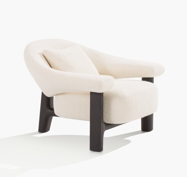 poliform OWEN Lounge Chair Fabric Sofa Chair Armchair