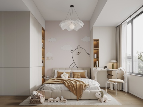 Modern kids Bedroom Kids Room Girls Room