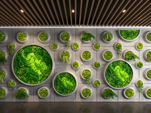 Modern Plant Wall Plant Landscaping Moss Landscape Wall