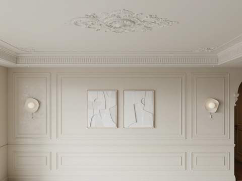 French cream ceiling