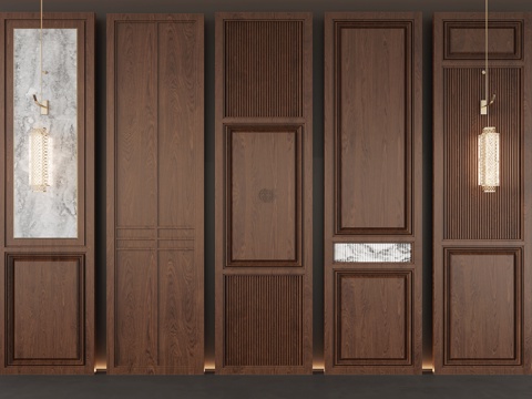 Neo-Chinese Style Panel