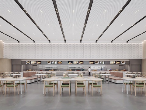 Business office canteen