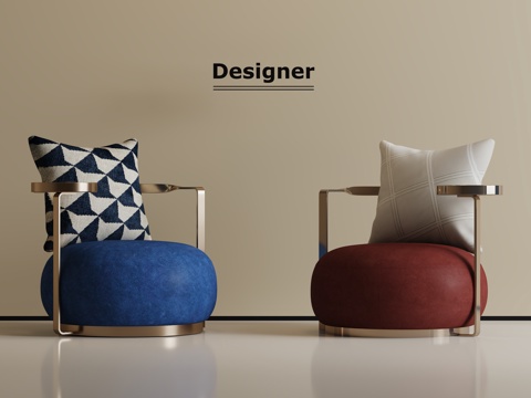 Modern Affordable Luxury Style Lounge Chair
