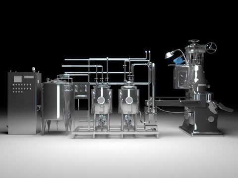 Beer production area bottling line aseptic filling machine conveyor belt high temperature sterilization machine logistics machine flow