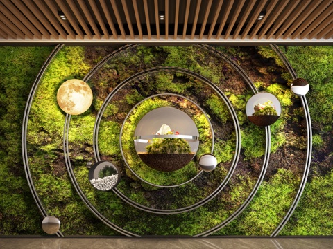 Modern Plant Wall Plant Landscaping Moss Landscape Wall
