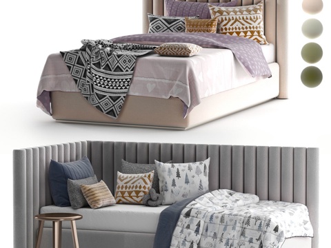 Double bed