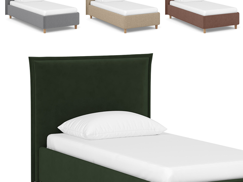 Modern Simple Single Bed Single Bed Simple Bed Bedroom Bed
