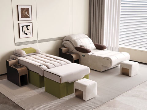 Modern Foot Therapy Shop Massage Chair Massage Bed Electric Couch Electric Sofa Chair