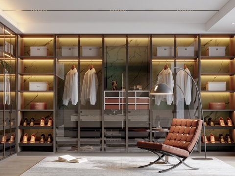 Modern Cloakroom