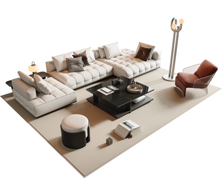 Modern Sofa Coffee Table Sectional Sofa Sofa Coffee Table Module Sofa Multiplayer Sofa