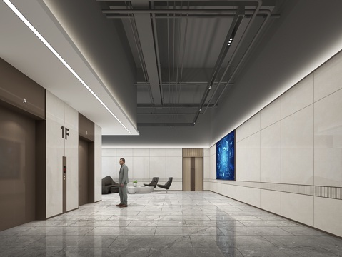 modern foyer modern elevator hall industrial air foyer elevator hall