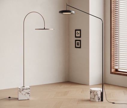 Modern Floor Lamp Fishing Lamp Marble Floor Lamp Bulgari Floor Lamp Metal Floor Lamp
