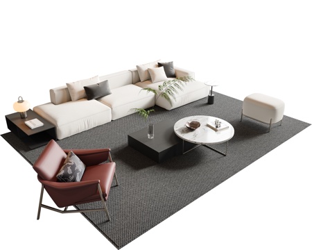 Modern Sofa Coffee Table Sectional Sofa Sofa Coffee Table Corner Sofa Multiplayer Sofa