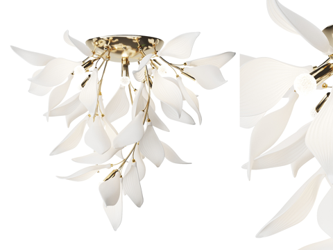 Petal chandelier creative chandelier art chandelier