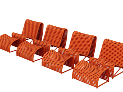 Outdoor Adult Balcony Lazy Leisure Reclining Chair for Rest Lunch Rattan Chair for Leisure Chinese Rattan Rocking Chair