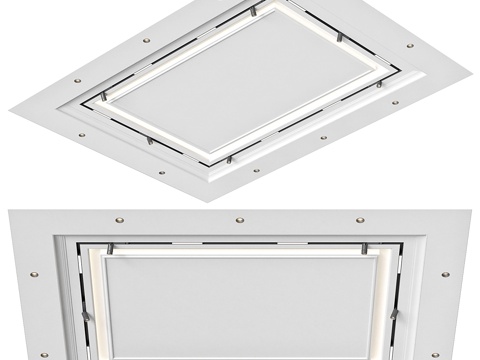 Modern gypsum board ceiling