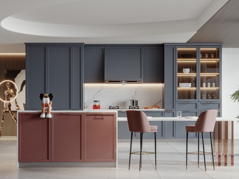 Modern Open Home Kitchen