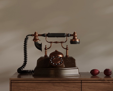 Other electrical appliances French medieval landline telephone