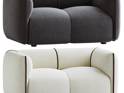Double sofa sofa