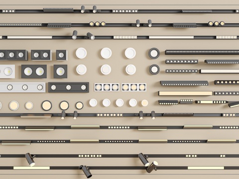 Track Spotlight Downlight Linear Light Embedded Downlight Magnetic Spotlight