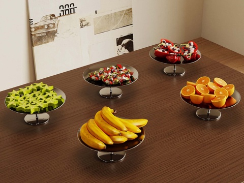 Modern Tray Fruit Food