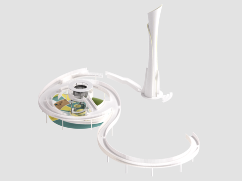 Modern children's amusement facilities
