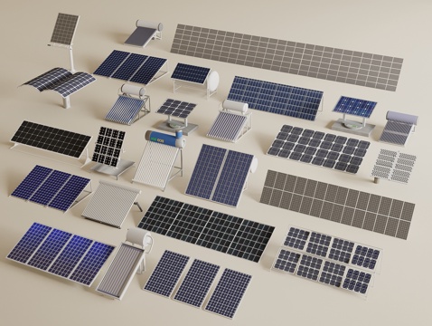 solar panel photovoltaic panel solar water heater solar power panel