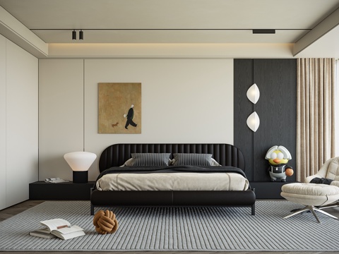 Modern Minimalist Bedroom
