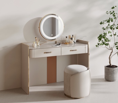 Dressing Table Modern Dressing Table Dressing Stool Makeup Mirror Cosmetic
