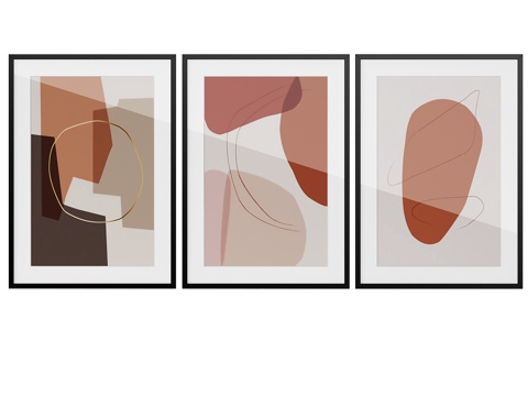 Desenio Modern Hanging Painting Decorative Painting Art Painting Abstract Painting Nordic Painting