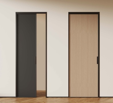 Modern sliding door sliding door wooden door