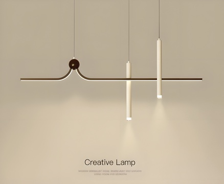 Modern long chandelier DiningRoom chandelier