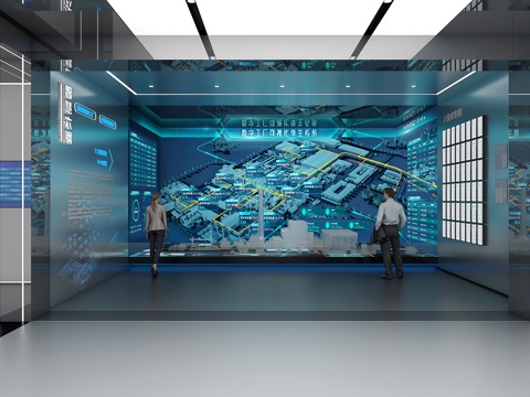 Digital factory sand table Immersive electronic sand table