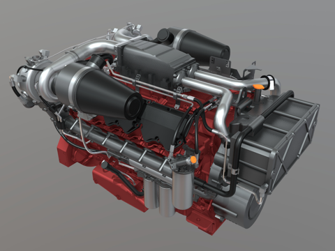 Hardware car engine car engine