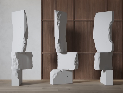 Abstract sculpture plaster sculpture plaster ornaments art sculpture